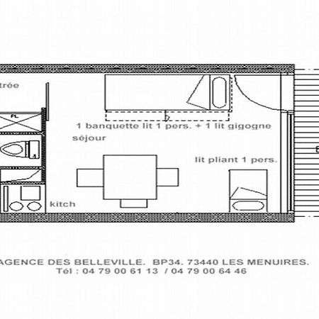 Residence Dorons - Studio Lumineux - Centre Station - Balcon Mae-3414 Saint-Martin-de-Belleville Exterior foto